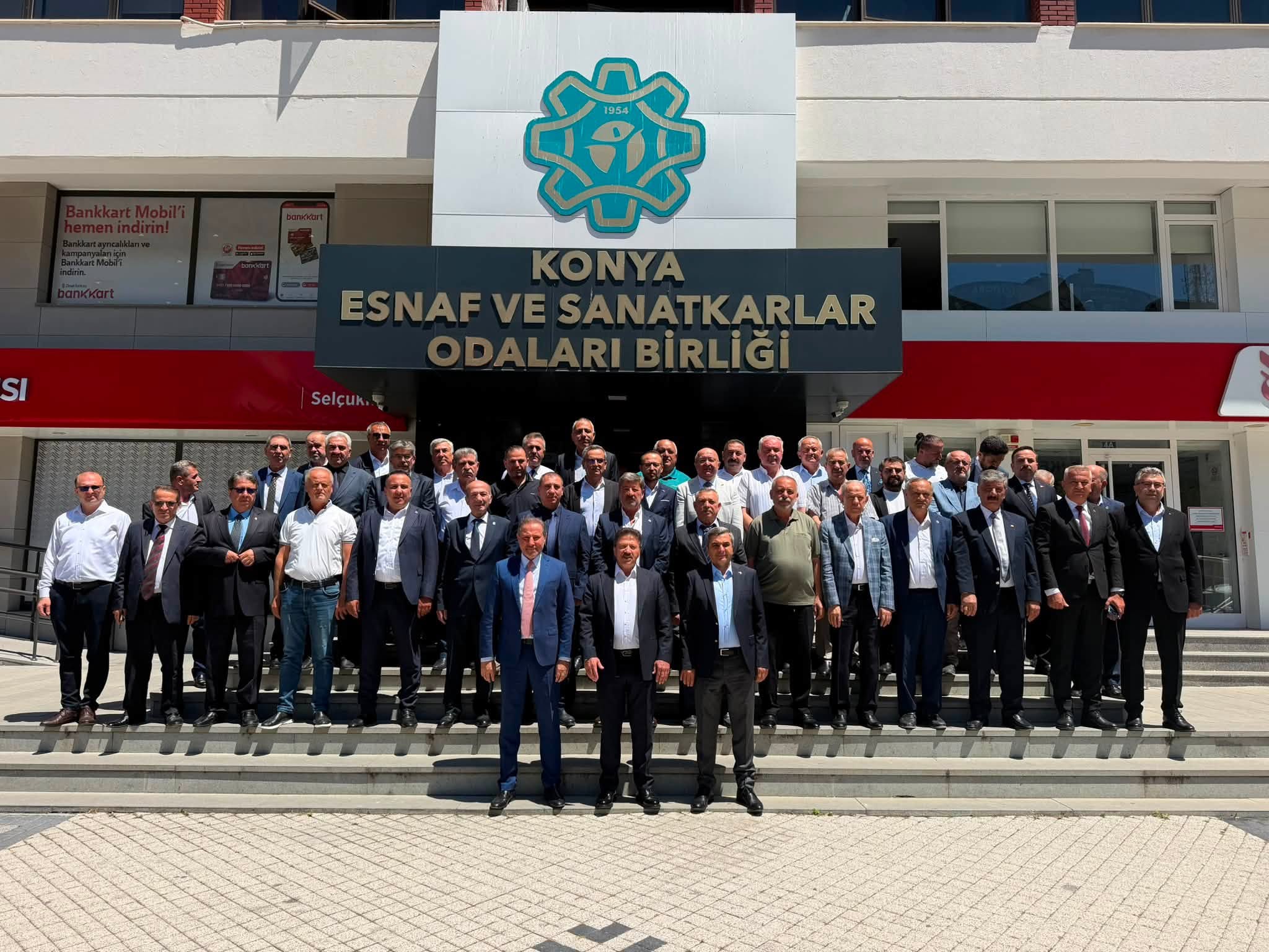 Mehmet Yiğiner, KONESOB’da Oda Başkanlarıyla Bir Araya Geldi