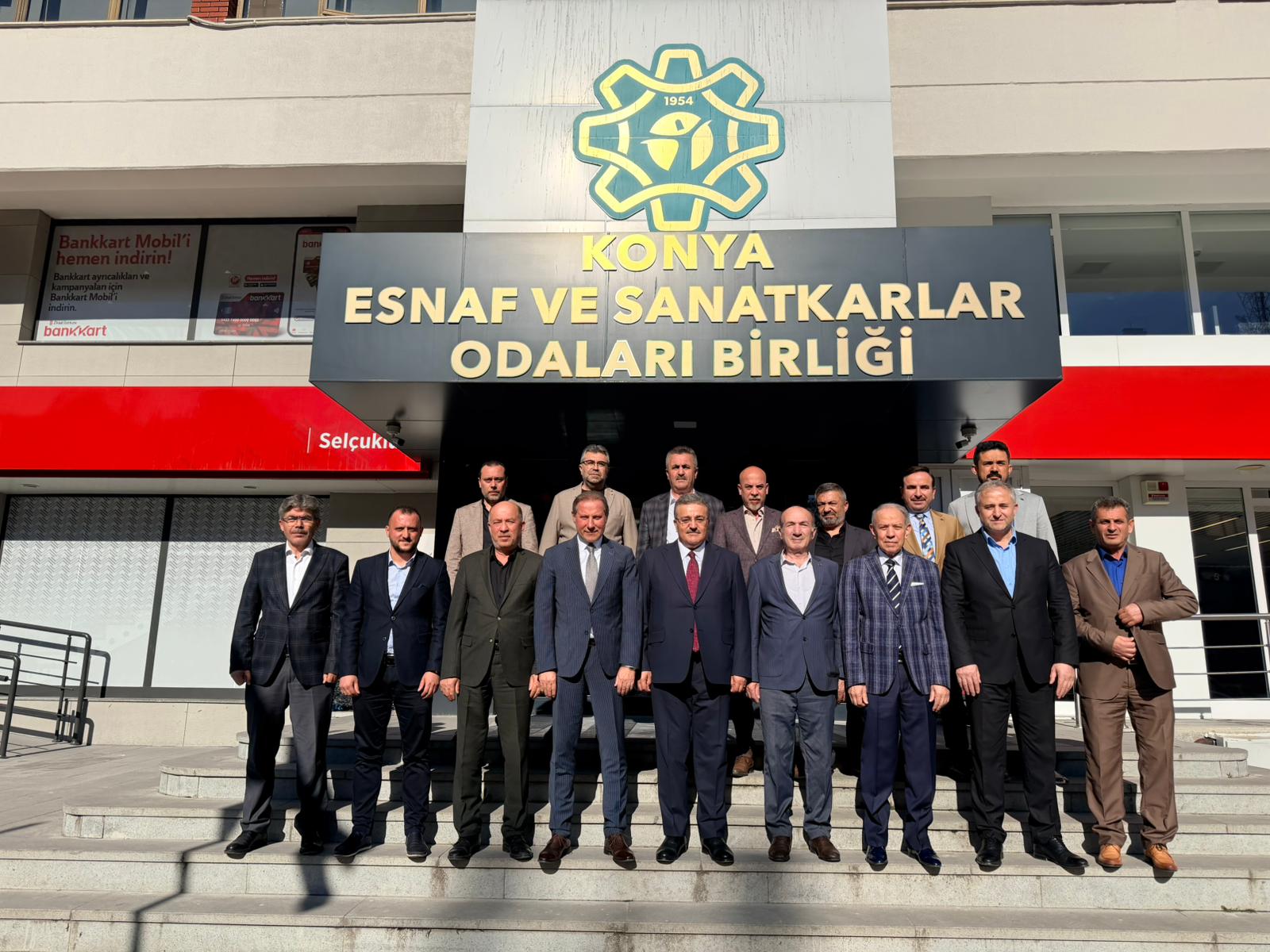 Bakan Yardımcısı Özçelik, KONESOB Başkanı Karabacak ve Oda Başkanlarıyla Buluştu